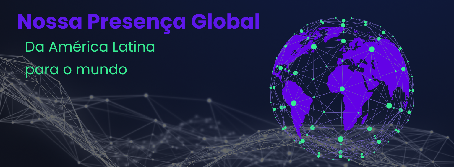Mapa de Presença Global da Lukx.io